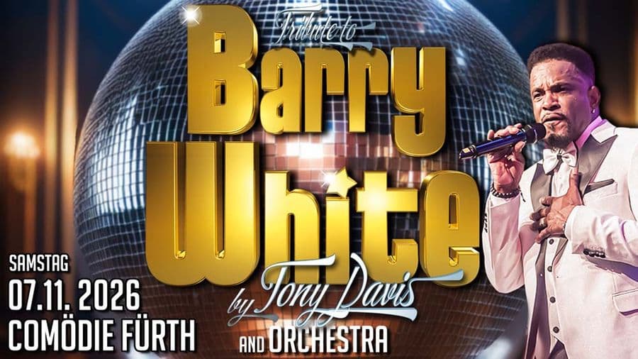 Tribute to BARRY WHITE - by Tony Davis and Band
