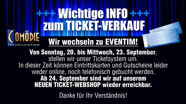 TICKET UMSTELLUNG