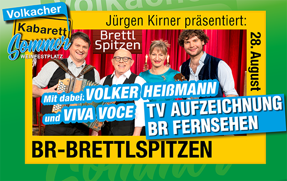 Volkach 2025: "Lustbarkeiten" mit Heissmann und Rassau