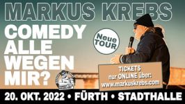 Markus Krebs OKT2022 Comedy Alle VVK Web